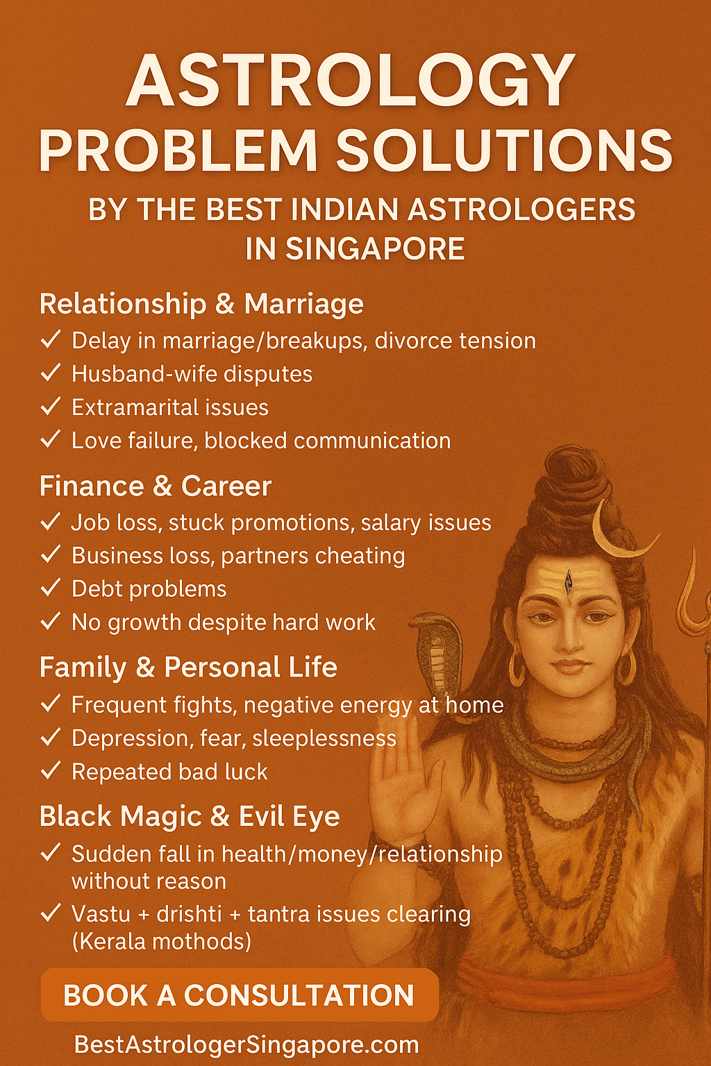 Astrology Problem Solutions in Singapore