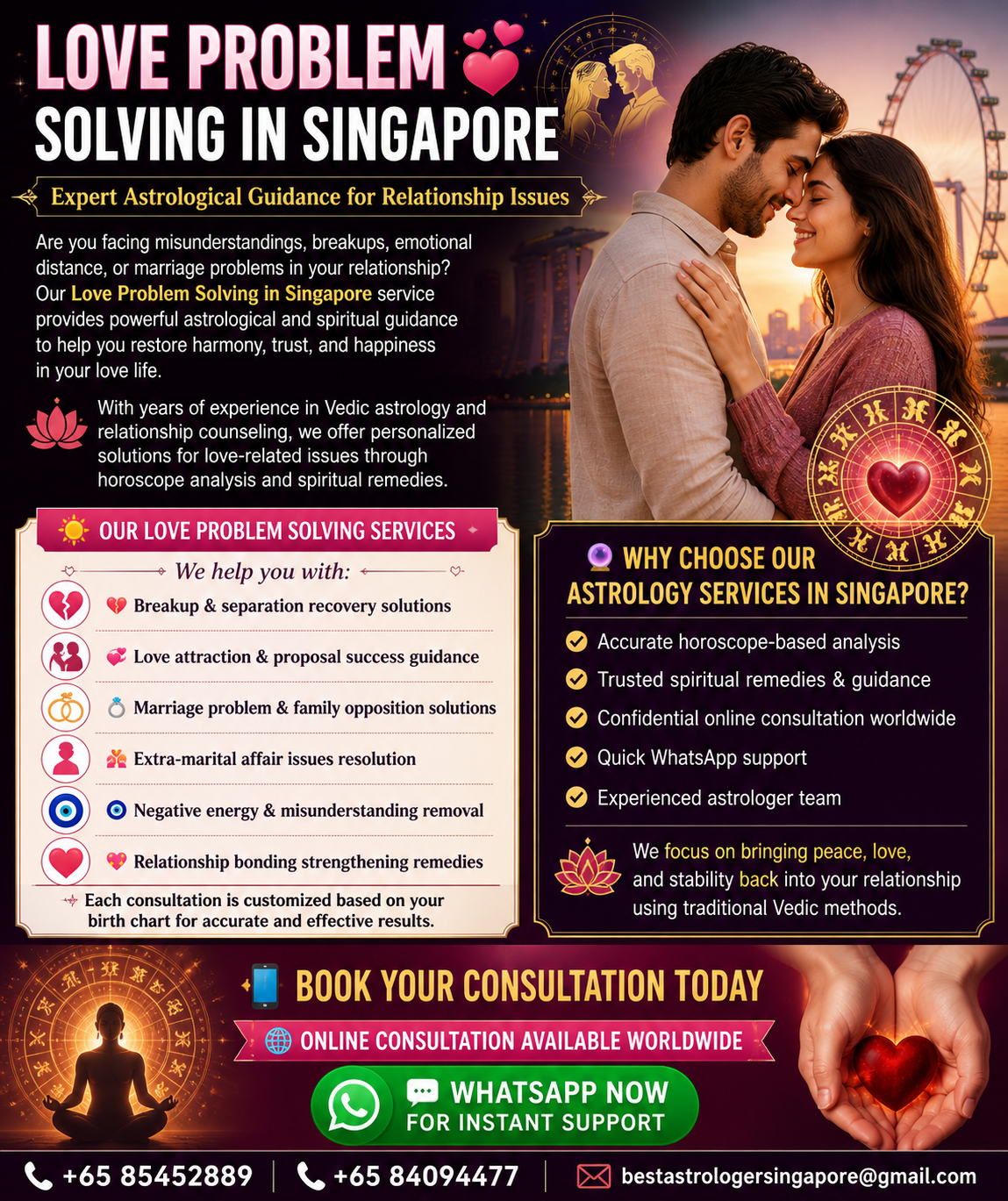Love Problem Solving in Singapore